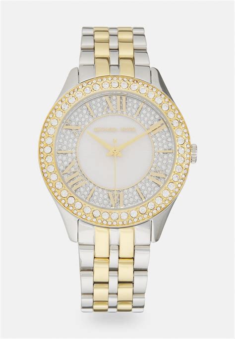 uhren michael kors silber|michael kors harlowe watch.